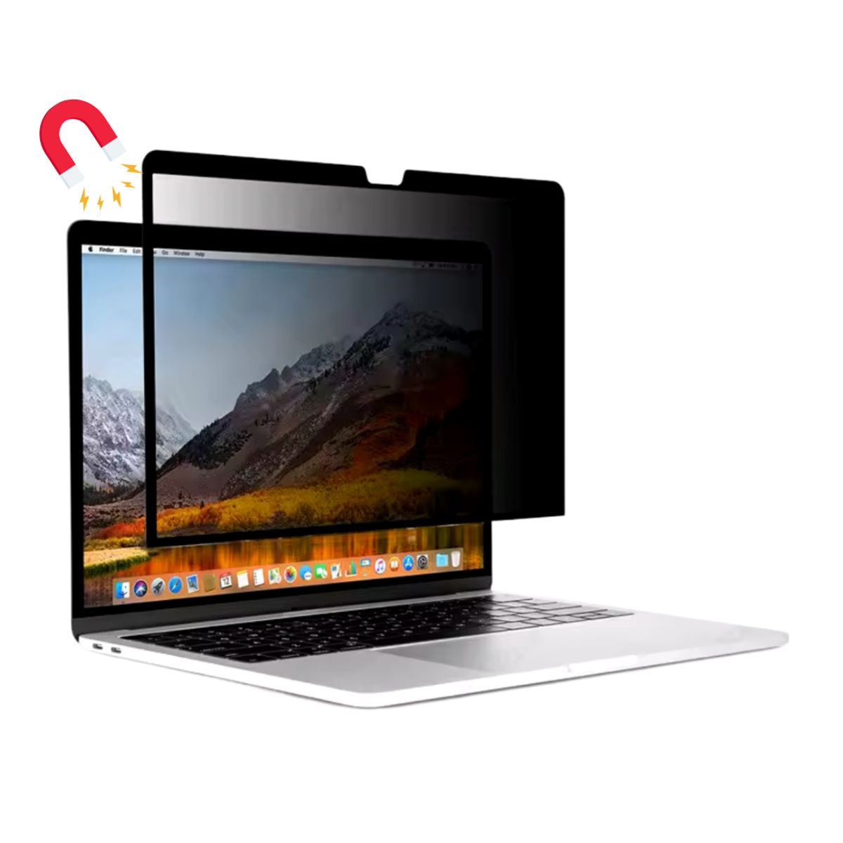TECNOPALACE - Lámina Privacidad Magnética De Pantalla Para Macbook Air 13.6 M2-M3-M4