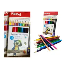 GENERICO - Lapices De Colores 12+2 12 Lápices De Colores + 2 Lápices Grafito