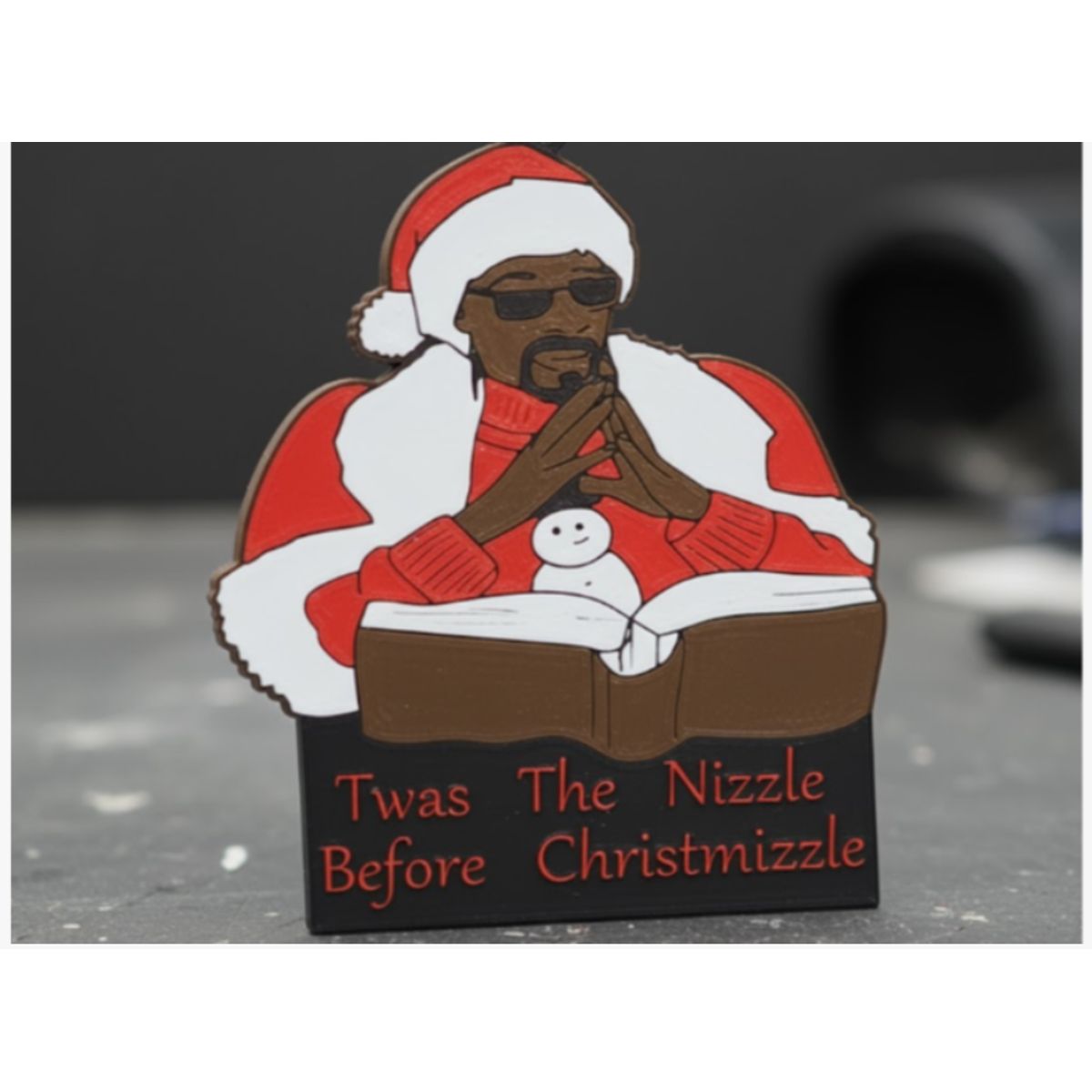 GENERICO - Adorno navideño de Snoop Dogg