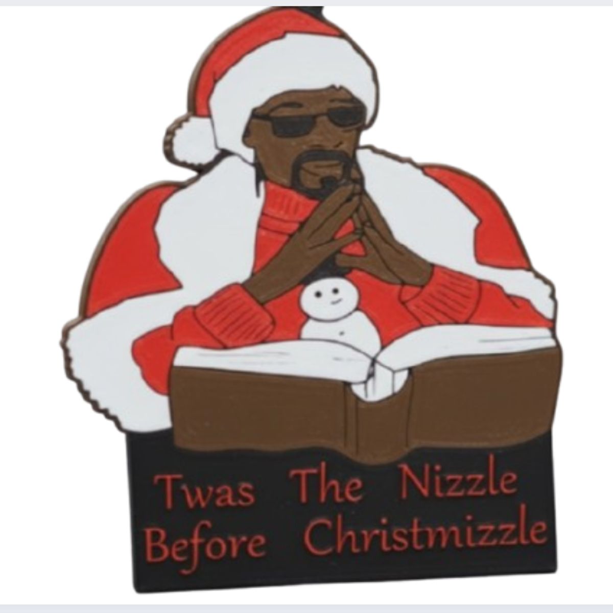 GENERICO - Adorno navideño de Snoop Dogg