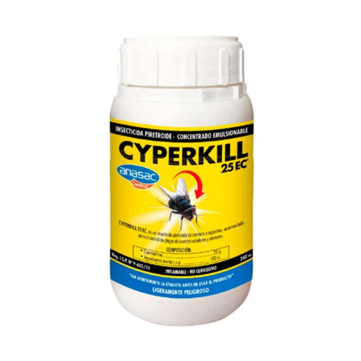 ANASAC - Insecticida Control de Insectos CYPERKILL PLUS 250 CC