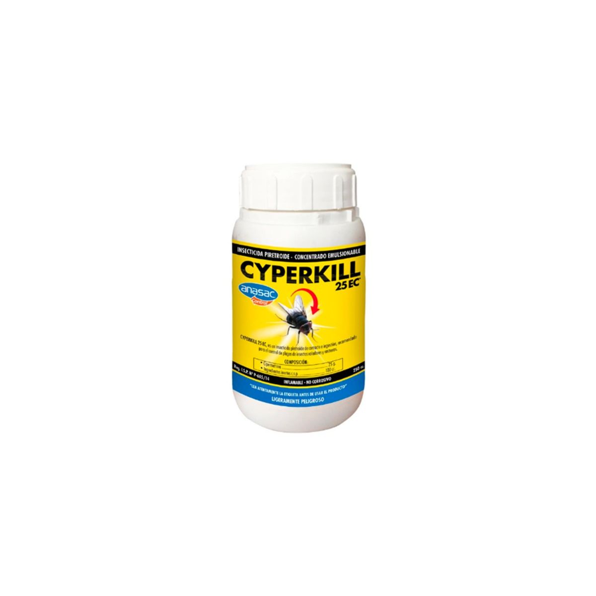 ANASAC - Insecticida Control de Insectos CYPERKILL PLUS 250 CC