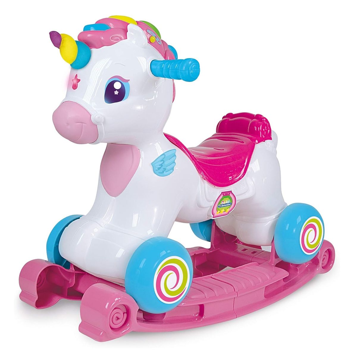 CLEMENTONI - Unicornio Interactivo Balancin Clementoni Baby Juegos Interactivos