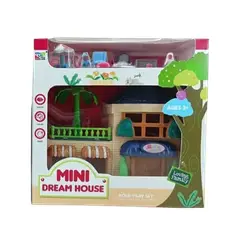 GENERICO - Juguete casa armable con accesorios para niños