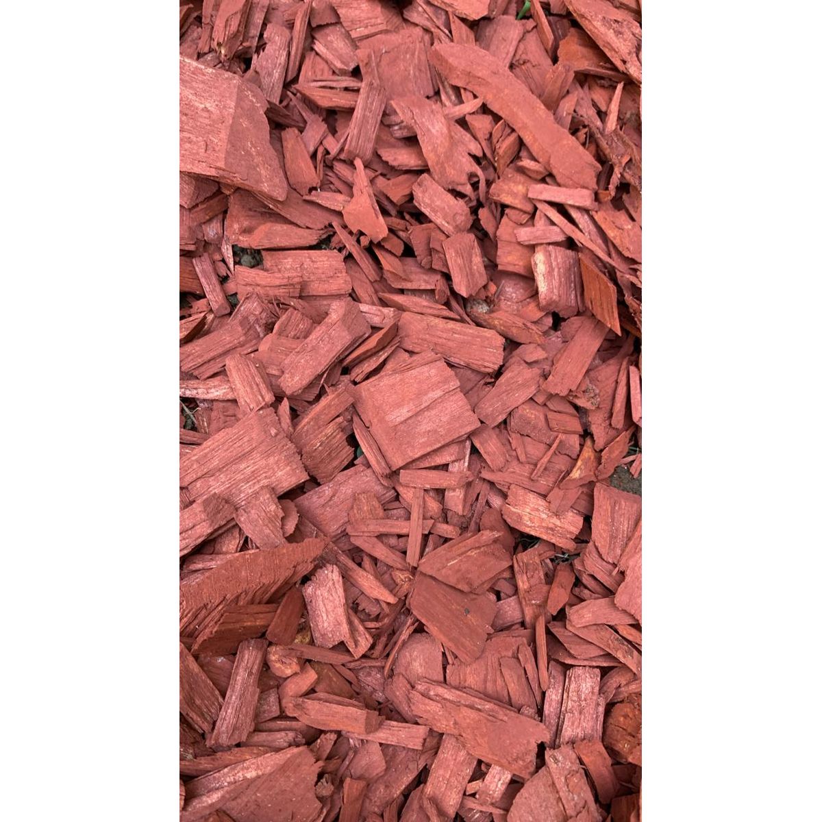 GENERICO - Mulch Rústico Rojo Decorativo Para Jardines/ Saco 30 Litros