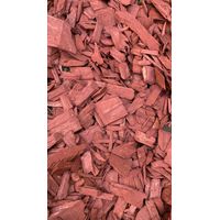 Mulch Rústico Rojo Decorativo Para Jardines/ Saco 30 Litros