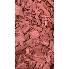 GENERICO - Mulch Rústico Rojo Decorativo Para Jardines/ Saco 30 Litros