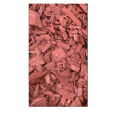 Imagen 2 del producto Mulch Rústico Rojo Decorativo Para Jardines/ Saco 30 Litros