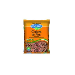 ANASAC - Mulch Corteza De Pino Decorativa 30 LT