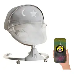 GENERICO - Silla Mecedora Eléctrica Inteligente Para Bebés Multifunción