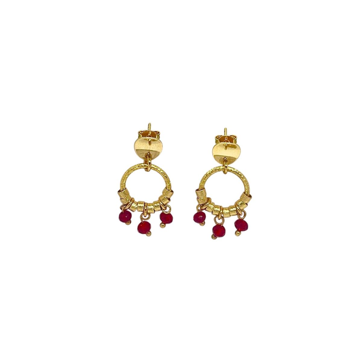 VIZIATO - ARO GITANO RED ENCHAPADO EN ORO