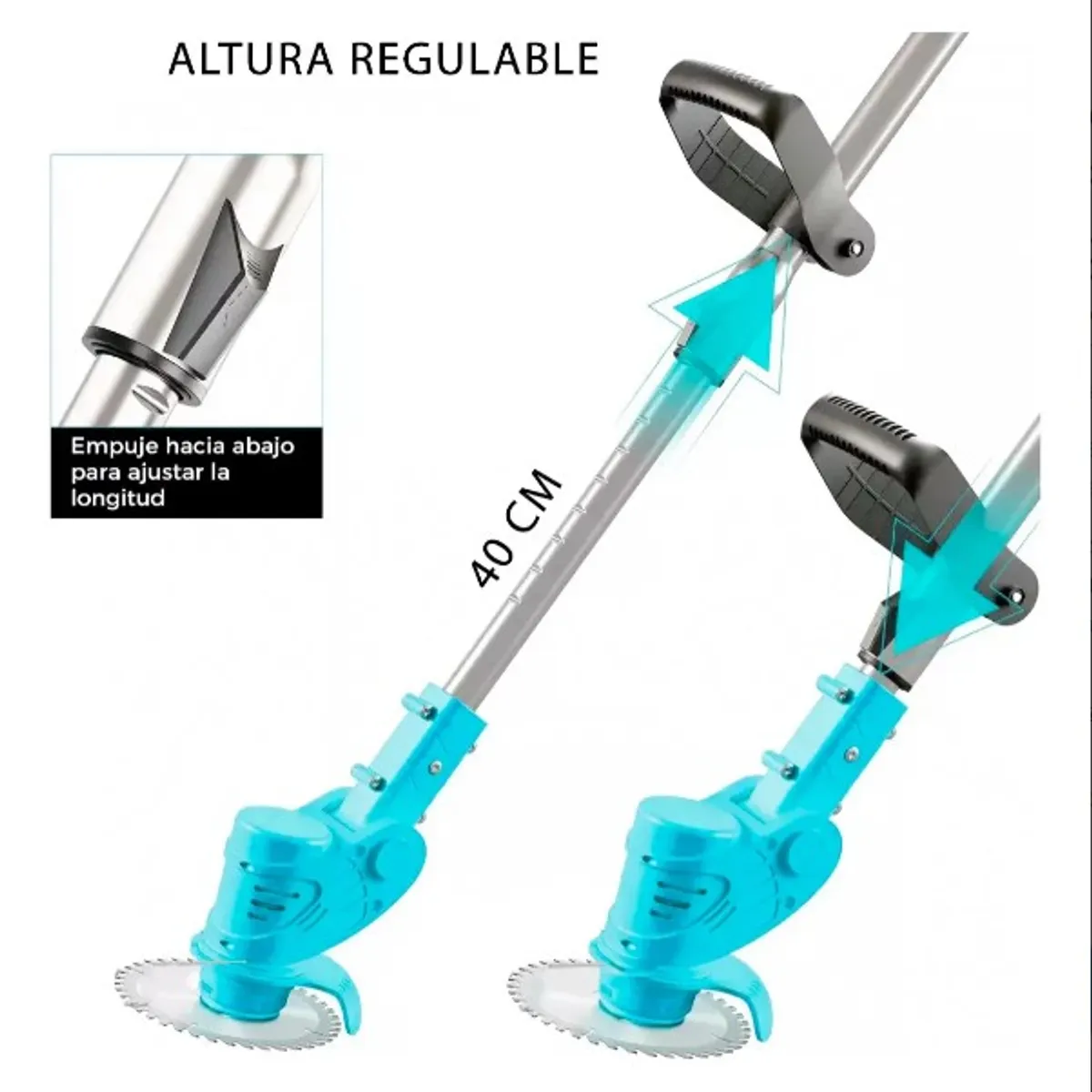 MOVI - SET DE JARDINERÍA CON CORTADORA TIJERAS DE PODAR Y MINI MOTOSIERRA