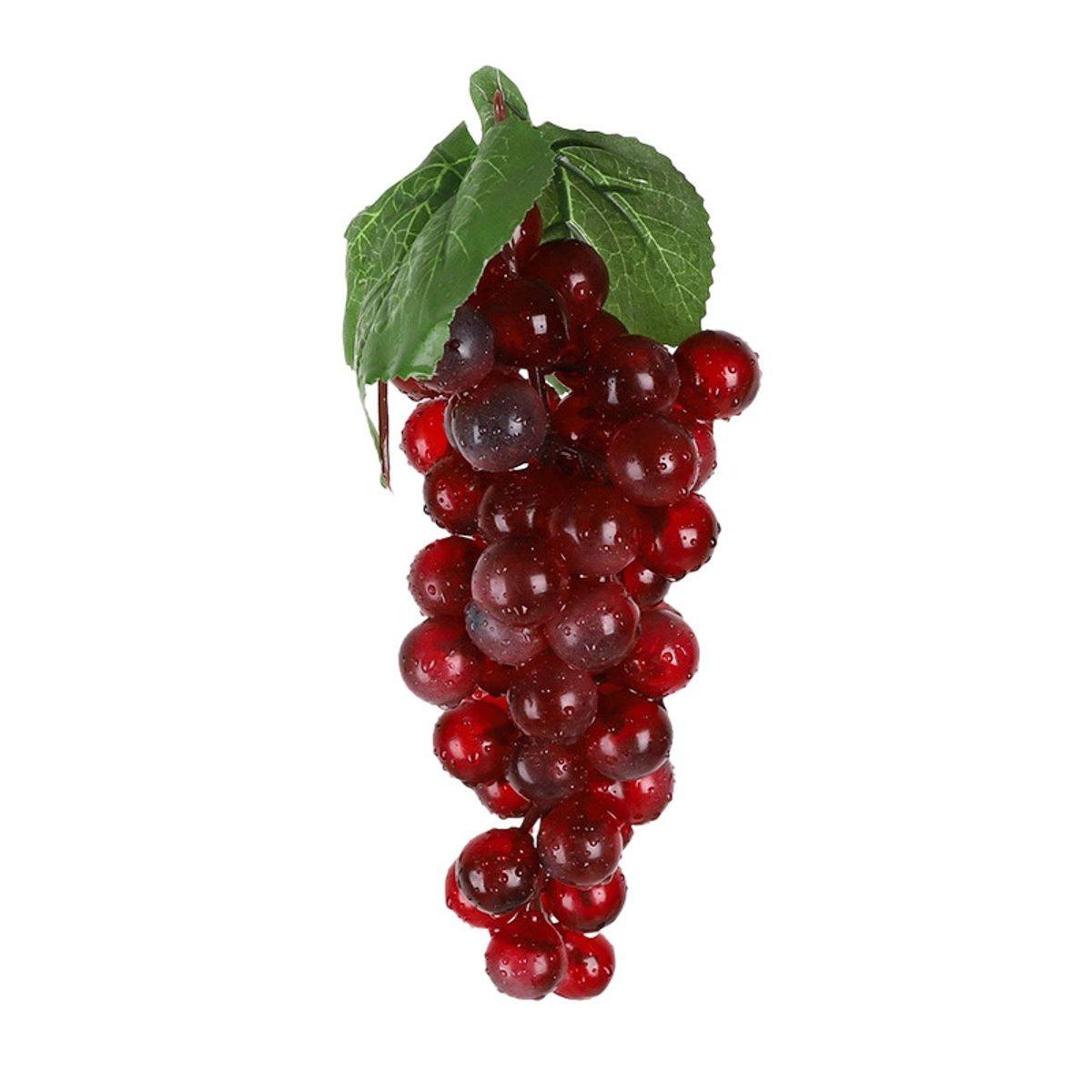 KINDA NICE - Decoracion Uvas Artificiales De Negro Rojo Verde Para Hogar