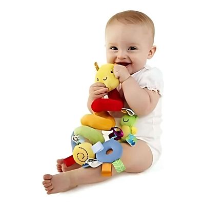 Imagen 2 del producto Sonajero Espiral Sensorial para Bebés Estimulación Visual y Auditiva
