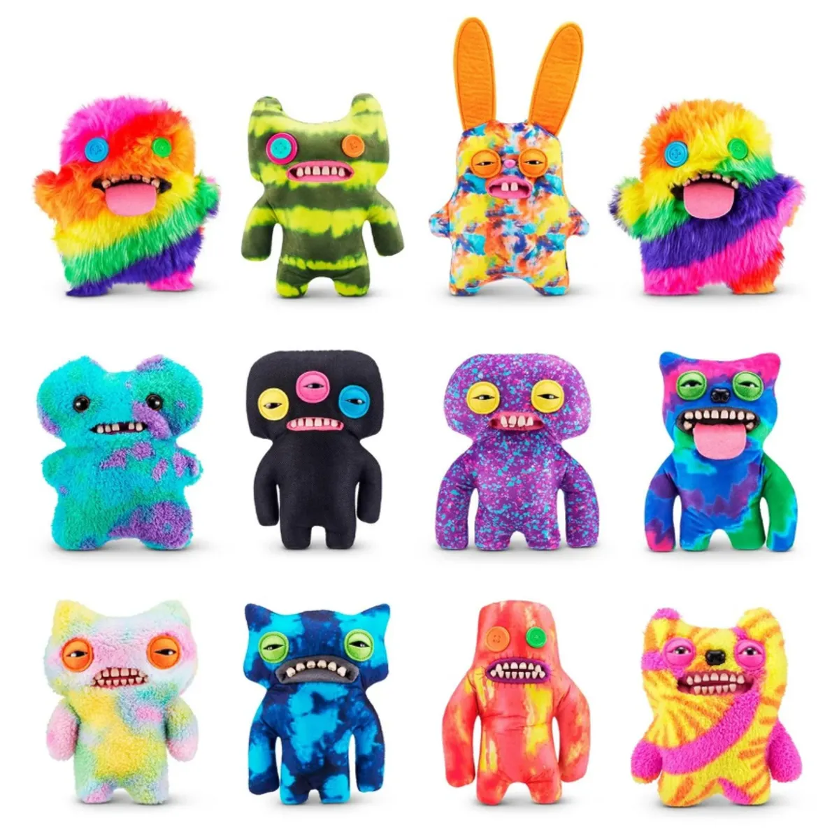 GENERICO - Peluche Juguete Fugglers De Laboratory Misfits De Zuru Multicolor