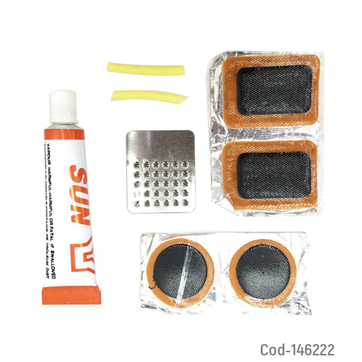 GENERICO - Kit De Reparación Para Bicicleta 8 En 1