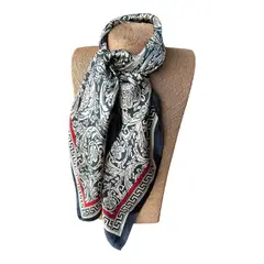 MAXO - Pañuelo de Seda de Sarga Mujer 70x70 MAXÓ Denisse