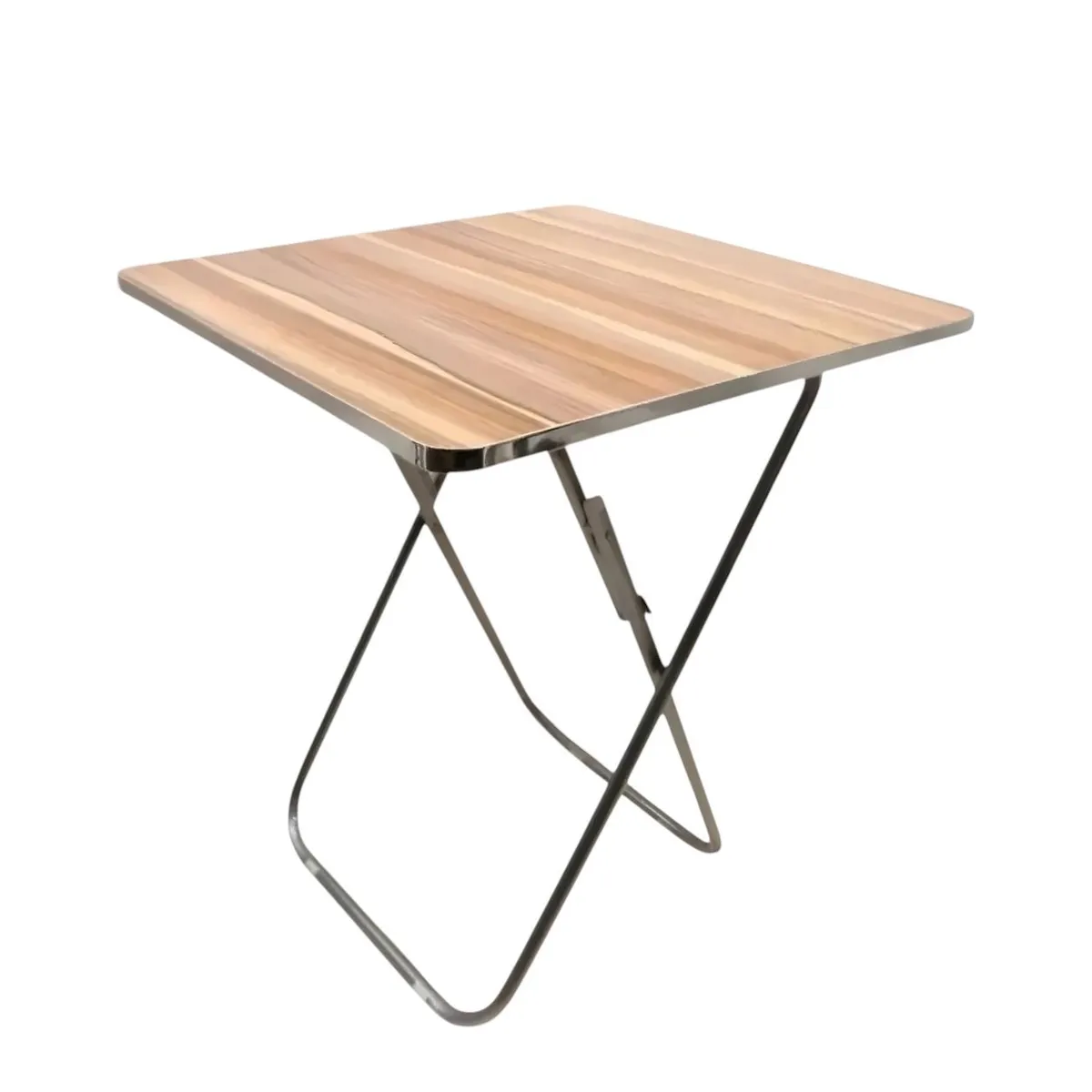 GENERICO - Mesa Plegable Jardin Cuadrada 60x60cm Picnic Playa Eventos