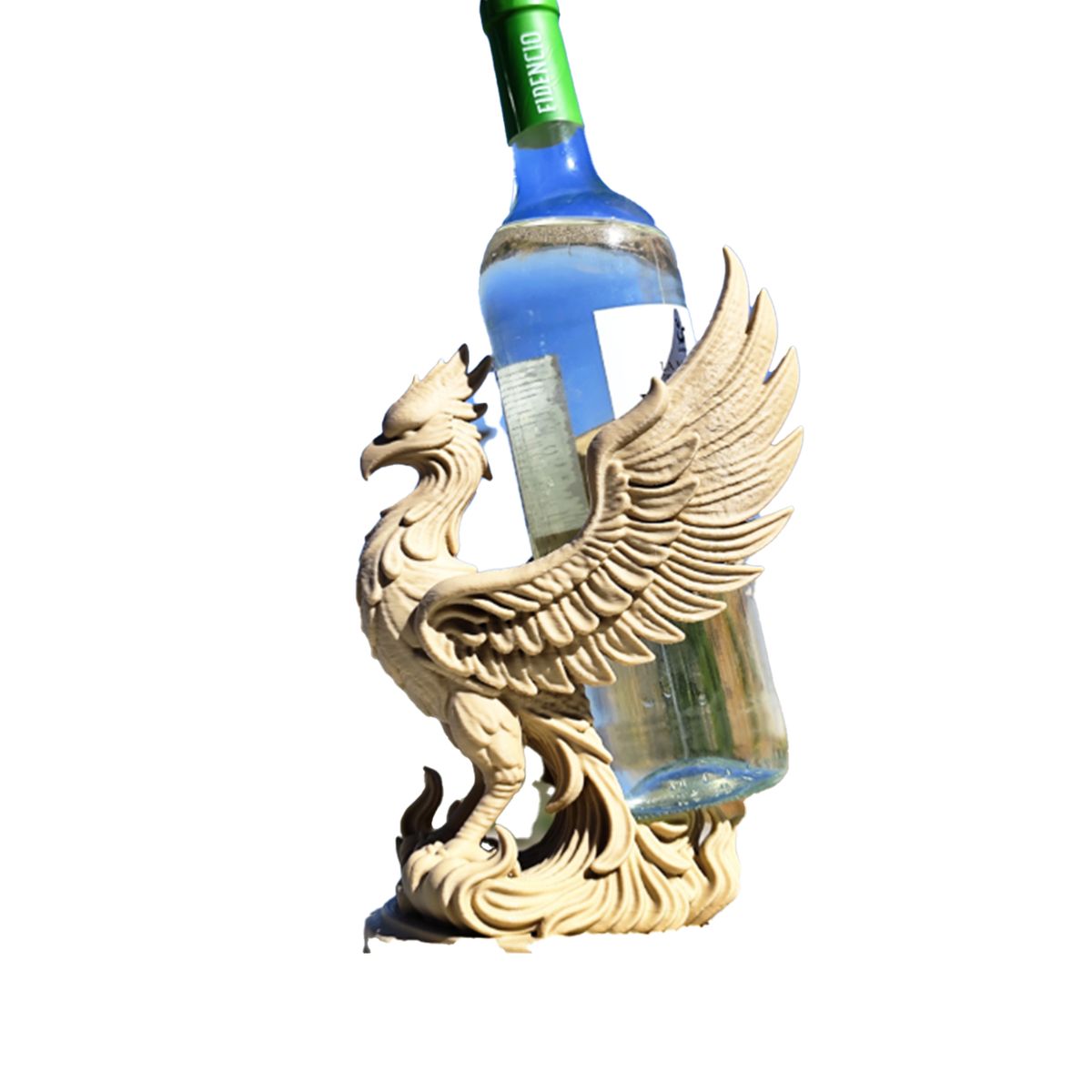 GENERICO - Porta Vino de Fenix No incluye Botella