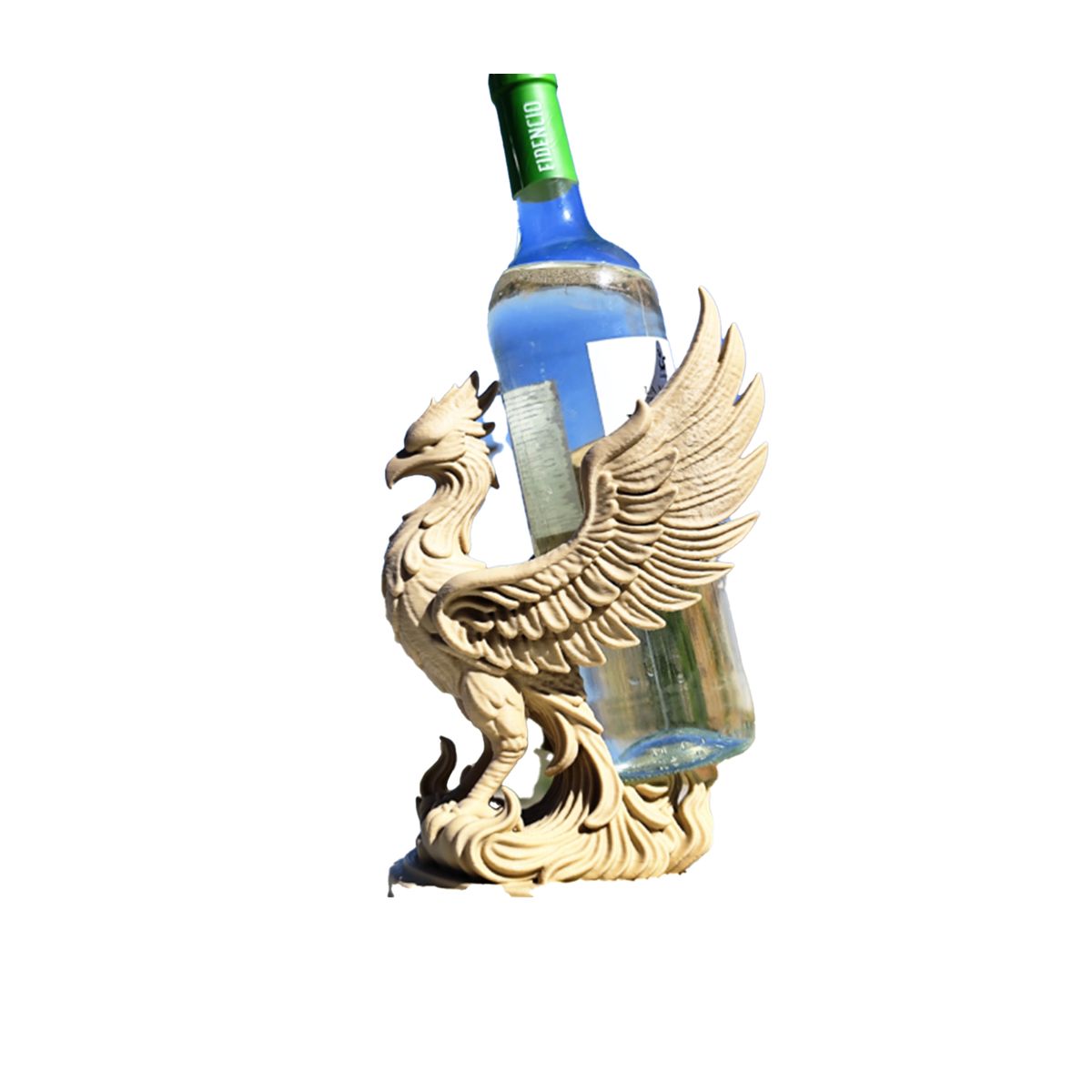 GENERICO - Porta Vino de Fenix No incluye Botella