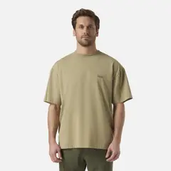 LIPPI - Polera Hombre Boulder T-Shirt Verde Oliva