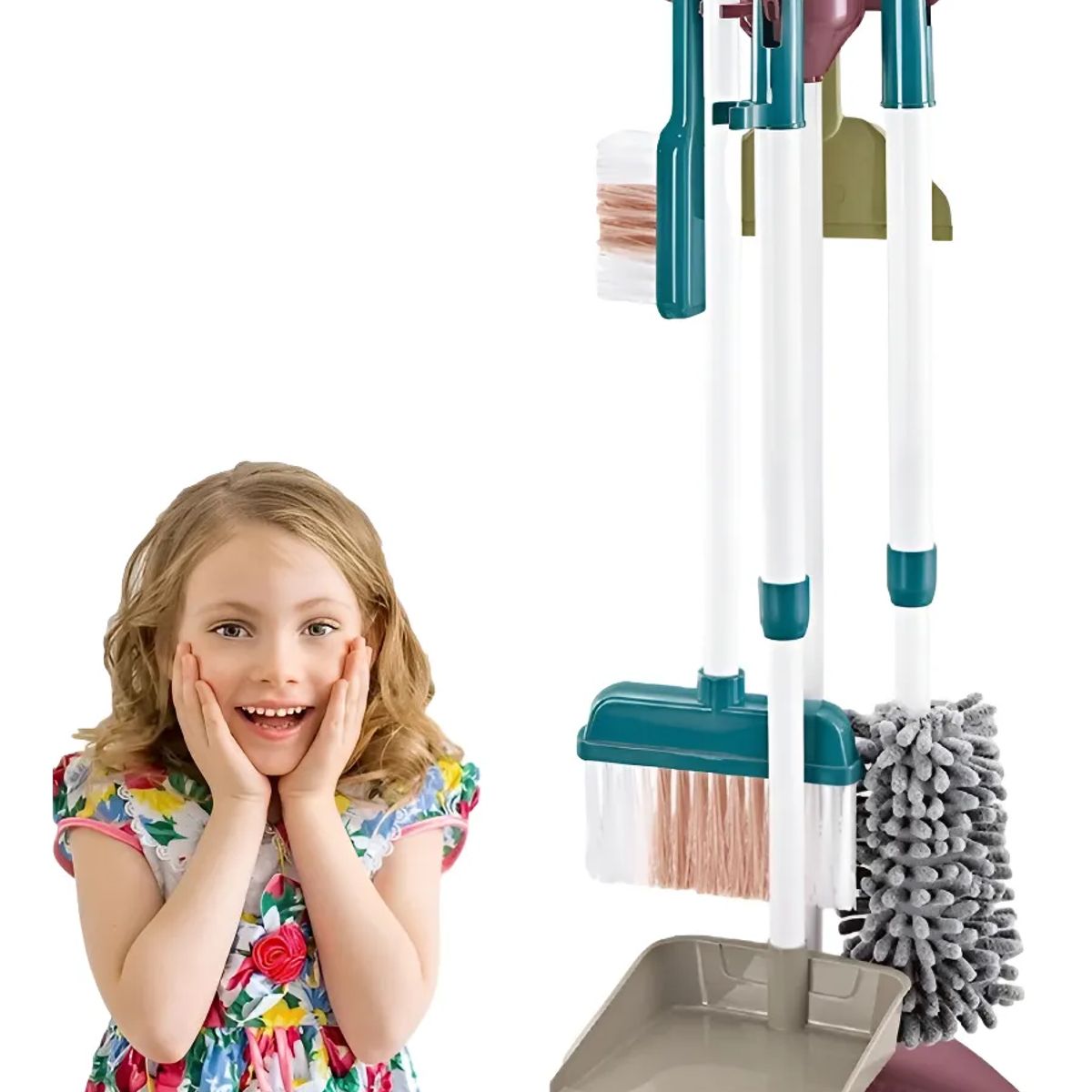 Set Aseo Juego Didactico De Limpieza Para Niños, marca GENERICO - Foto Principal
