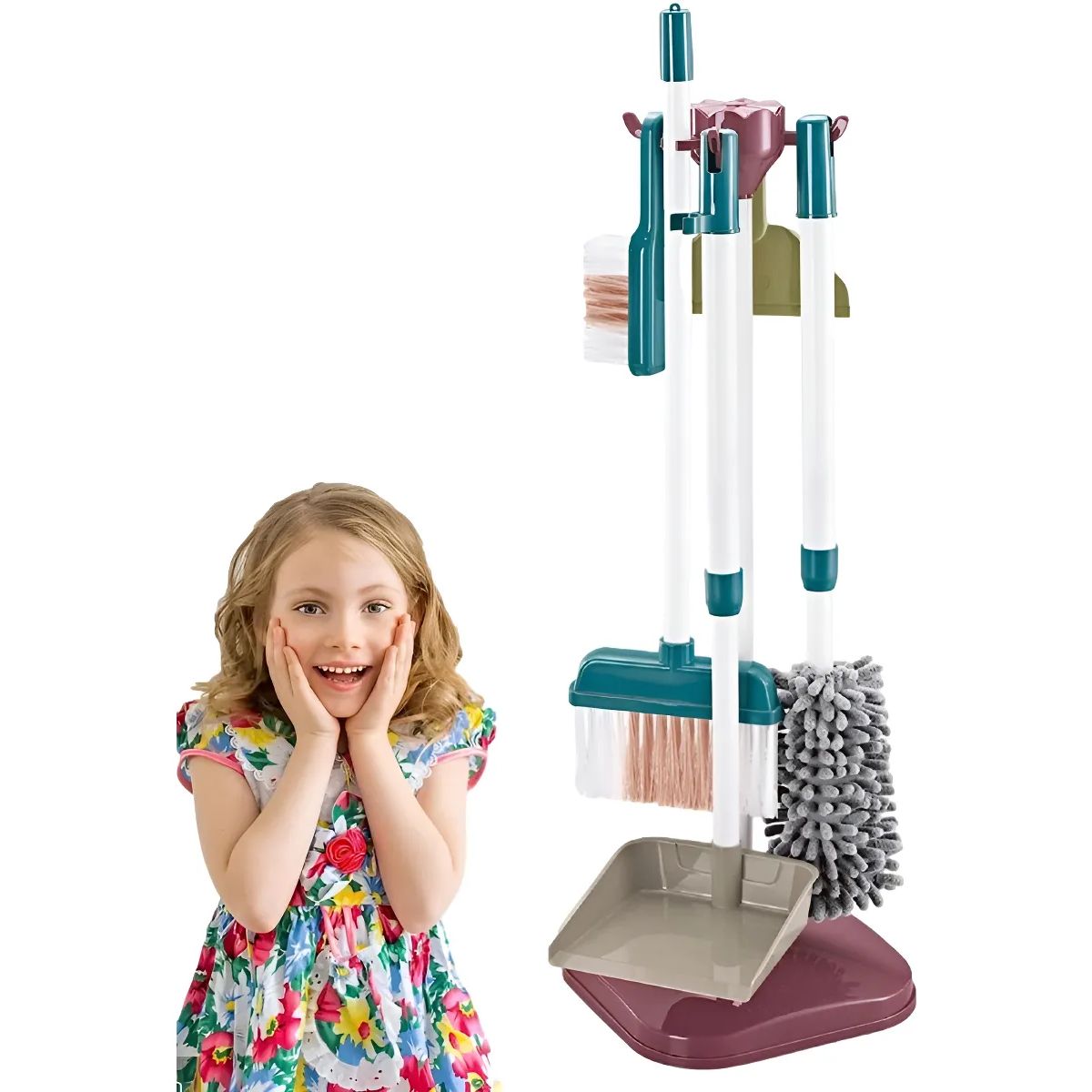 Set Aseo Juego Didactico De Limpieza Para Niños, marca GENERICO - Foto Principal