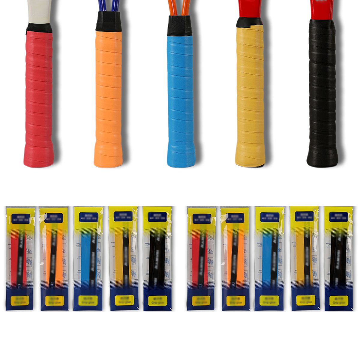 KINDA NICE - 10u Grip Raqueta Tenis Béisbol Banda Cinta Protector