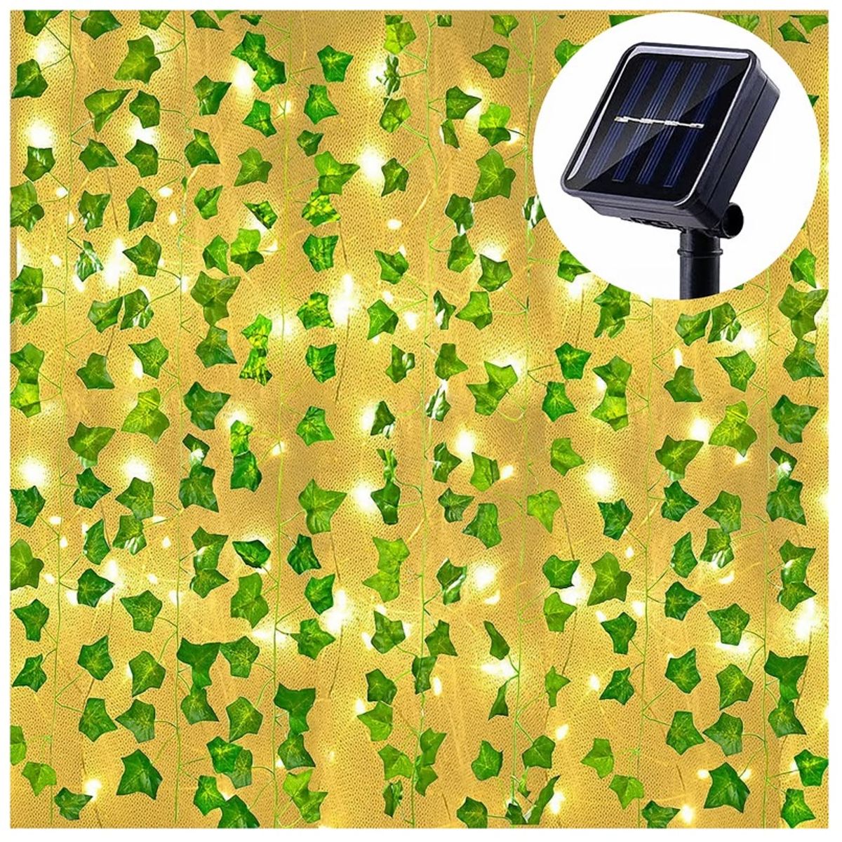 GENERICO - Enredadera Guirnalda Solar Hojas De 3 Mts de Largo