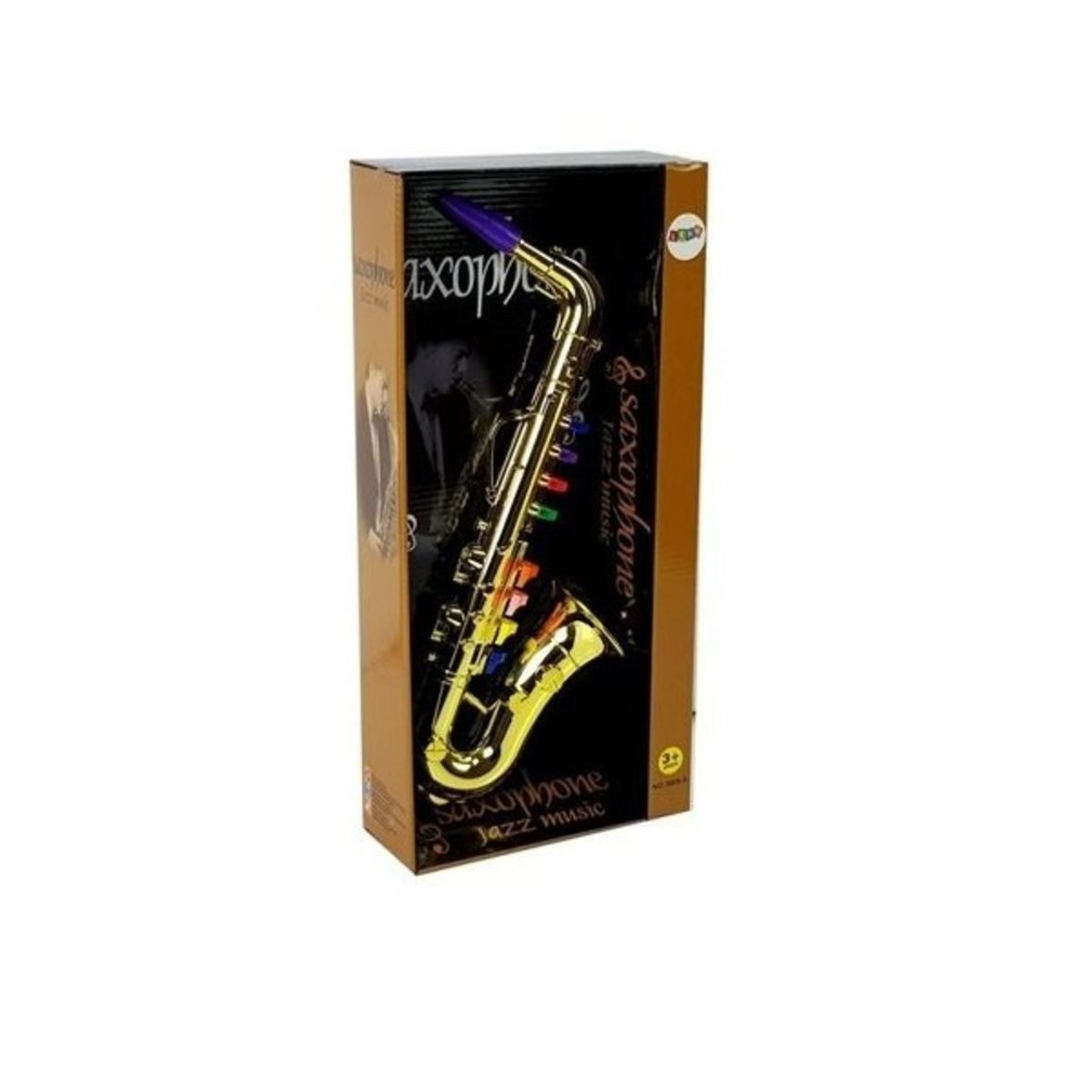 GENERICO - PACK X 3 JUGUETE SAXOFON INSTRUMENTO MUSICAL