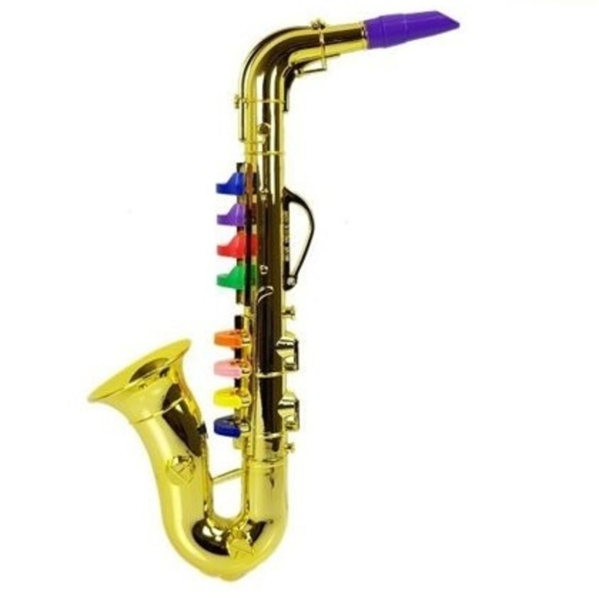 GENERICO - PACK X 3 JUGUETE SAXOFON INSTRUMENTO MUSICAL