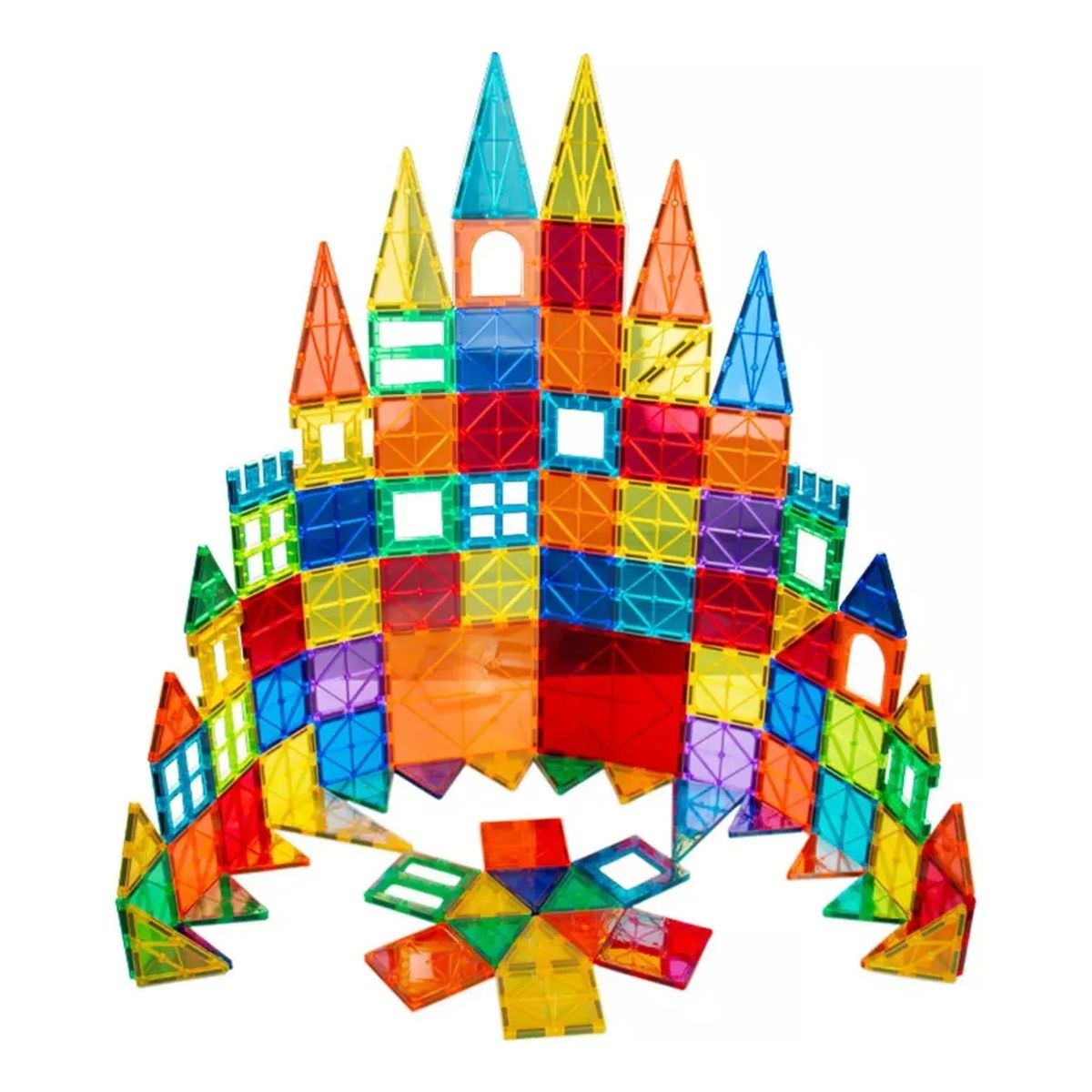 GENERICO - Juego De Bloques De Construcción Magnéticos 3d 60 Piezas 60