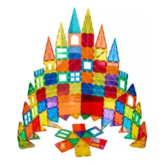 GENERICO - Juego De Bloques De Construcción Magnéticos 3d 60 Piezas 60