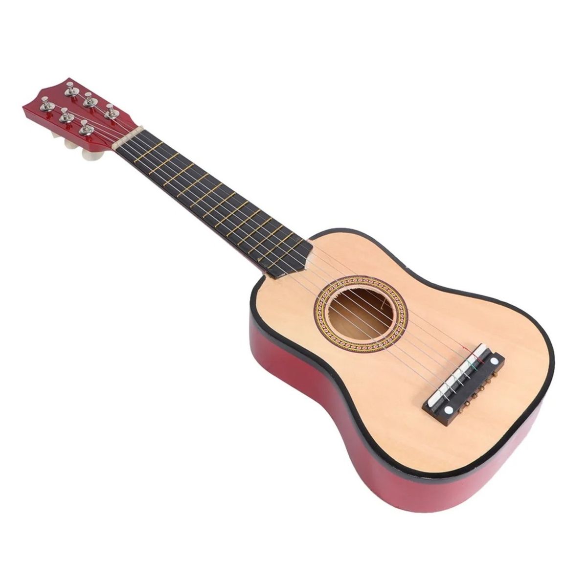 GENERICO - PACK X 3 JUGUETE GUITARRA MADERA MEDIANA