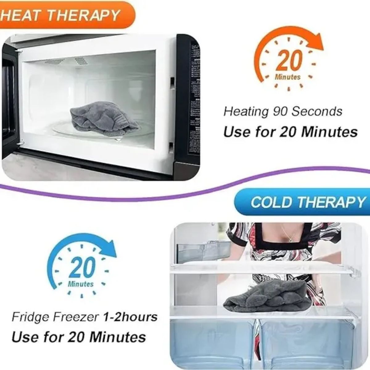 MOVI - MANTA ALIVIA DOLORES CUELLO HOMBROS Y ESPALDA CALOR Y FRIO