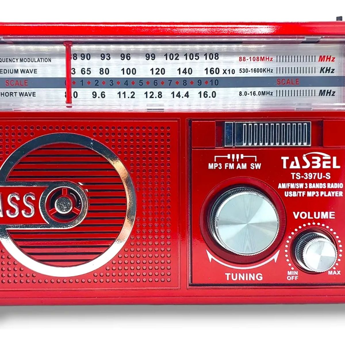 MOVI - RADIO FM-AM CON CARGADOR SOLAR Y BATERIA RECARGABLE DE EMERGENCIA