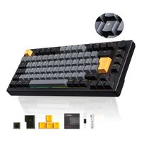 Teclado Mecánico Gaming EK-75PRO Bluetooth 2.4G Gasket Hot-Swap