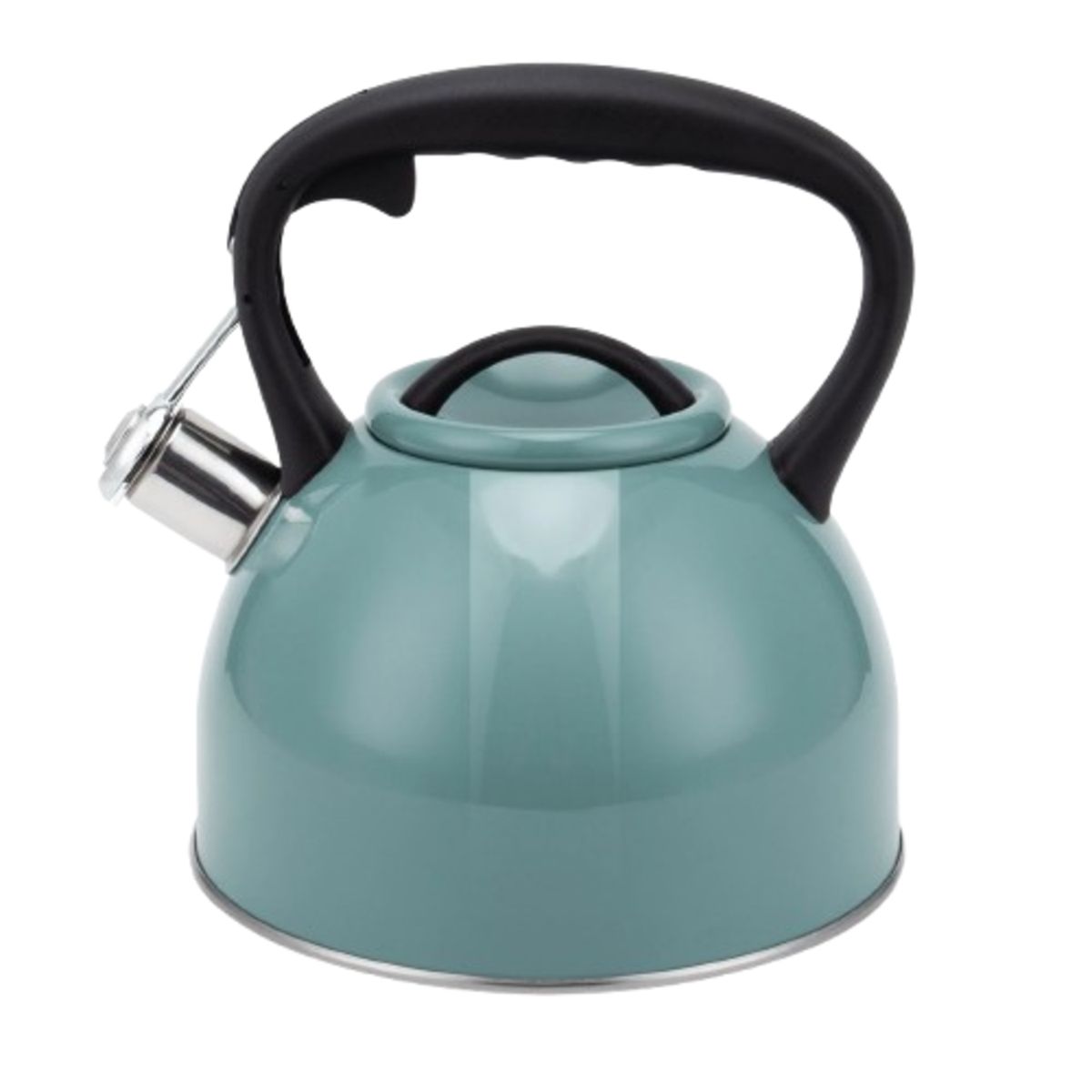 WENS - TETERA ACERO INOXIDABLE CON MANGO 3 LITROS TURQUESA SELENE WENS