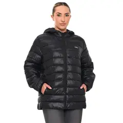 OLYMPIKUS - CHAQUETA PUFF NEGRA MUJER