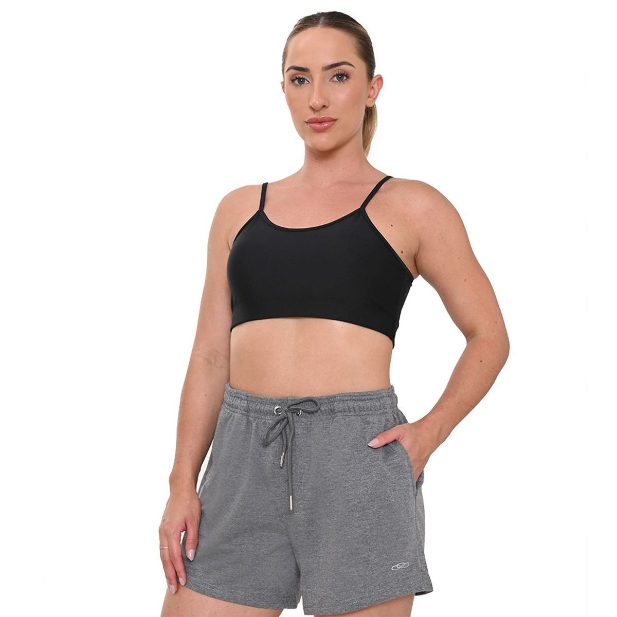 OLYMPIKUS - PETO BASIC NEGRO MUJER OLYMPIKUS