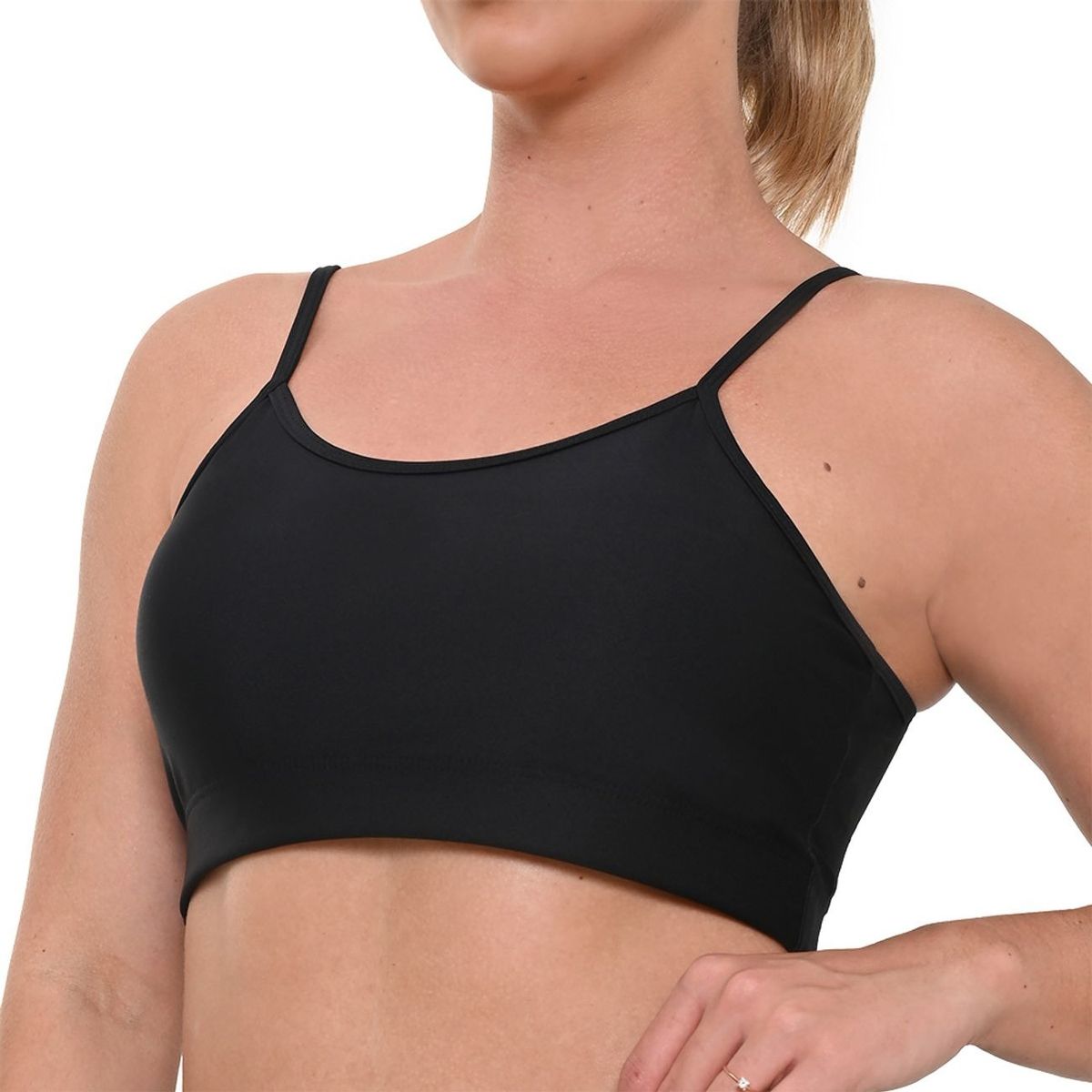 OLYMPIKUS - PETO BASIC NEGRO MUJER OLYMPIKUS