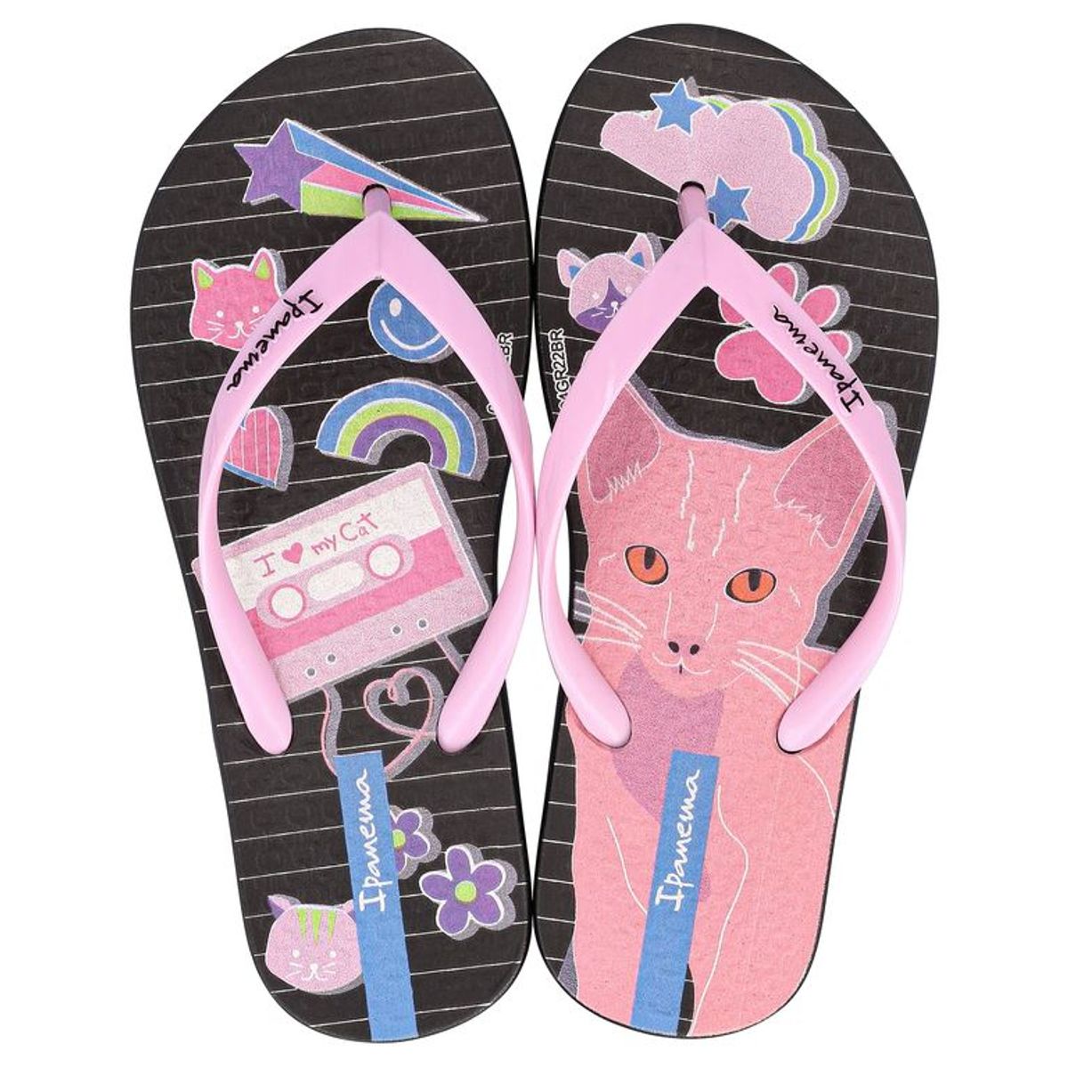 IPANEMA - Sandalia Pets Negro Ipanema