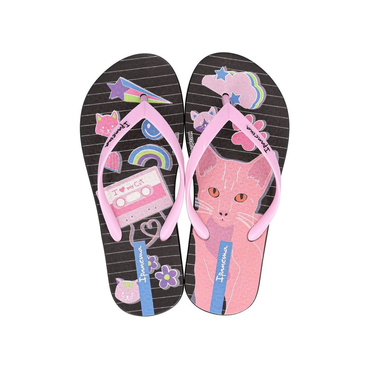IPANEMA - Sandalia Pets Negro Ipanema
