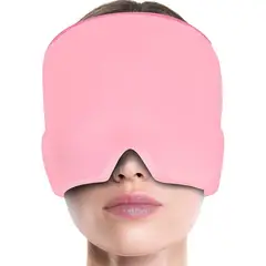 ATURE - Gorro De Gel Alivio De Migraña Dolor Cabeza Compresa 360o