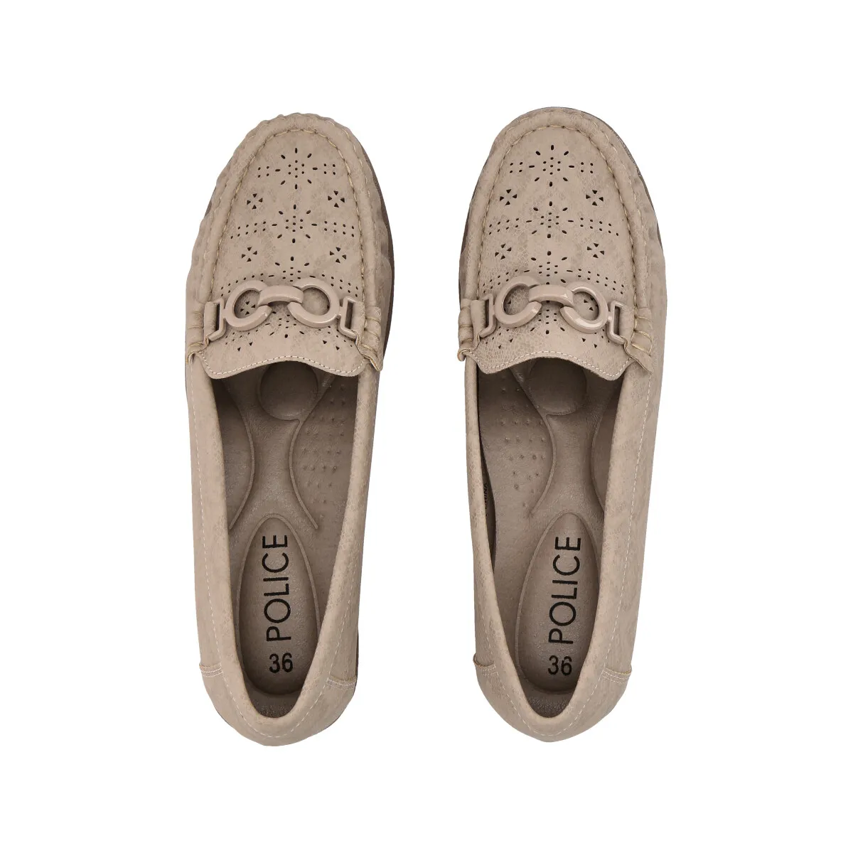 POLICE - Mocasín Mujer Taupe Lali 2 Police
