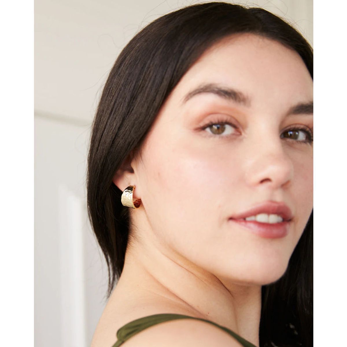 MI PLACARD - Aros Elsa Dorados Diseño Circular