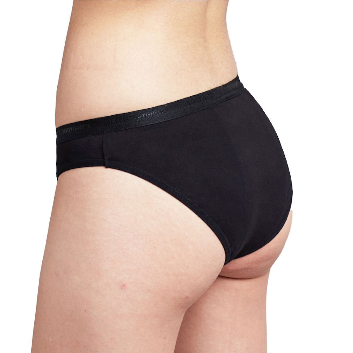 BLOODY GREEN - Calzón Menstrual Tipo Bikini Flujo Intenso - Seguridad Total