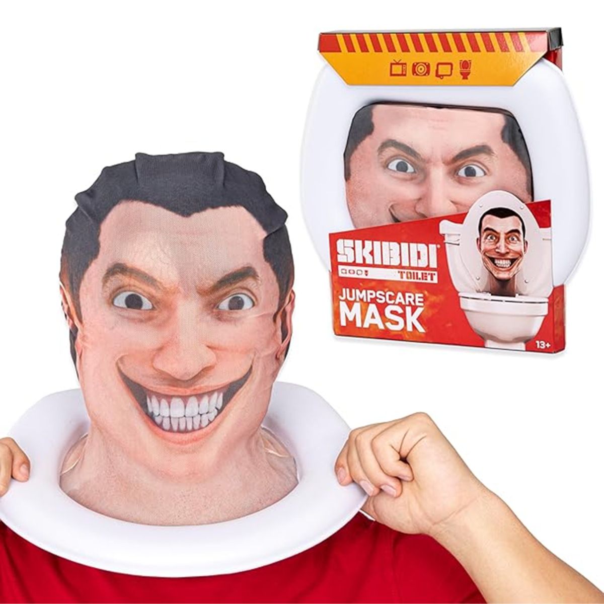 IMEXPORTA - Máscara de Susto de Toilet Skibidi Toilet