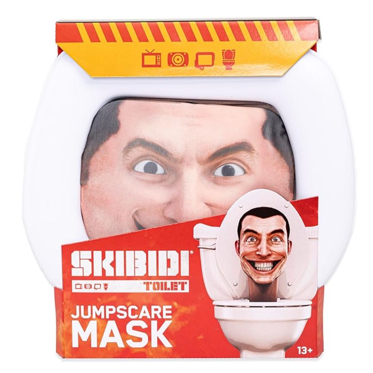 IMEXPORTA - Máscara de Susto de Toilet Skibidi Toilet