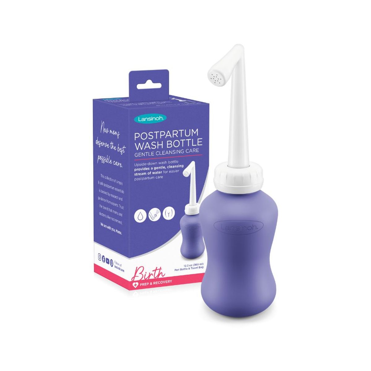 LANSINOH - Pack Lansinoh Postparto higiene + alivio del dolor